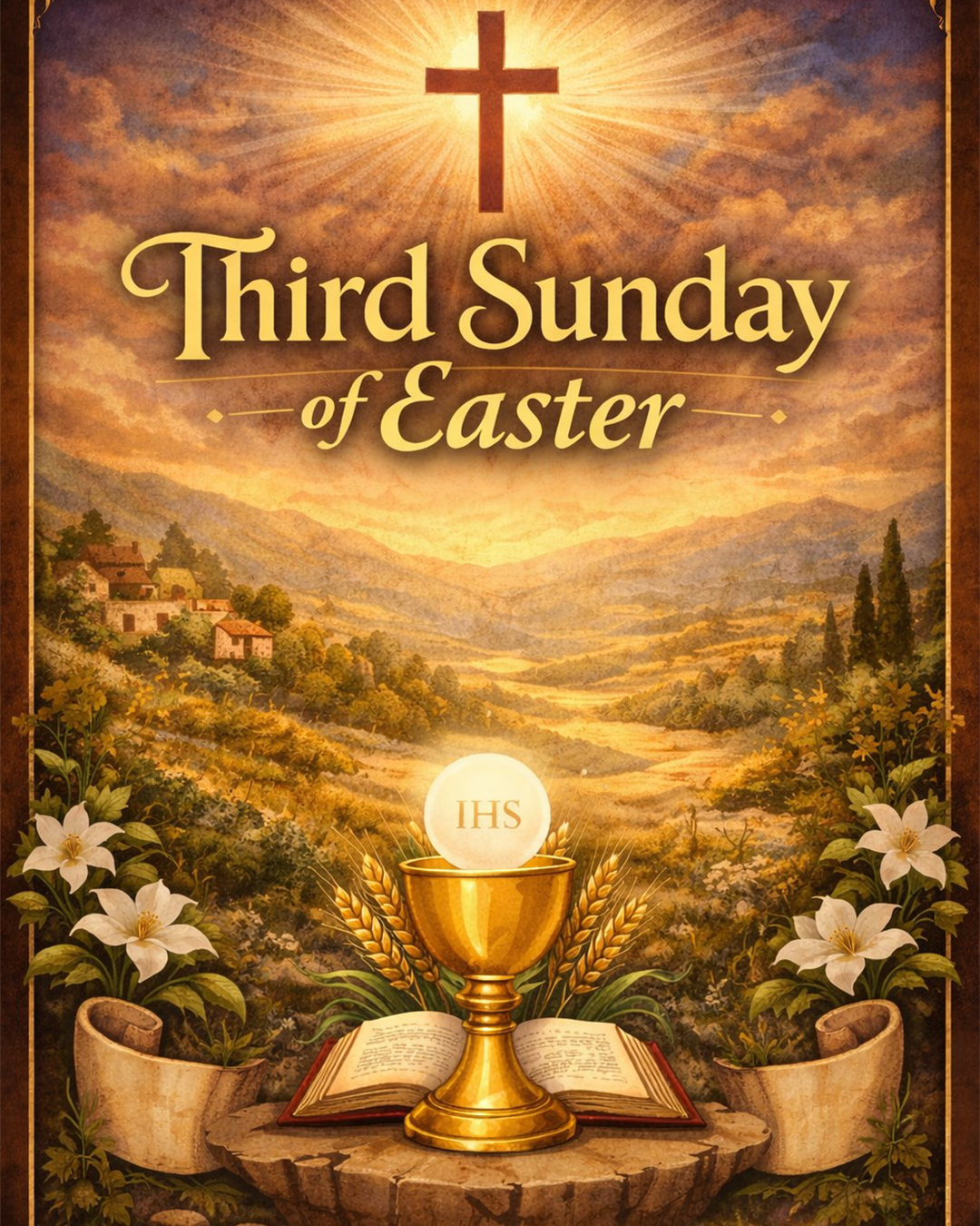 Third Sunday of Easter                                                                                                                                                                                                                                                                                      