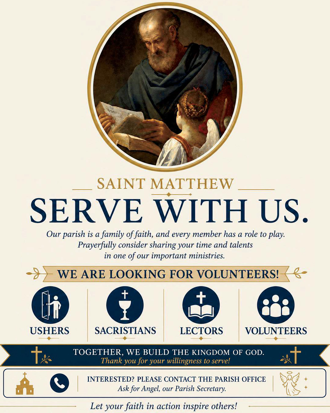 Serve With Us                                                                                                                                                                                                                                                                                               