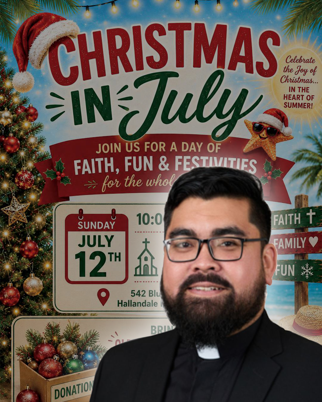 Message from Rev. James Arriola                                                                                                                                                                                                                                                                             