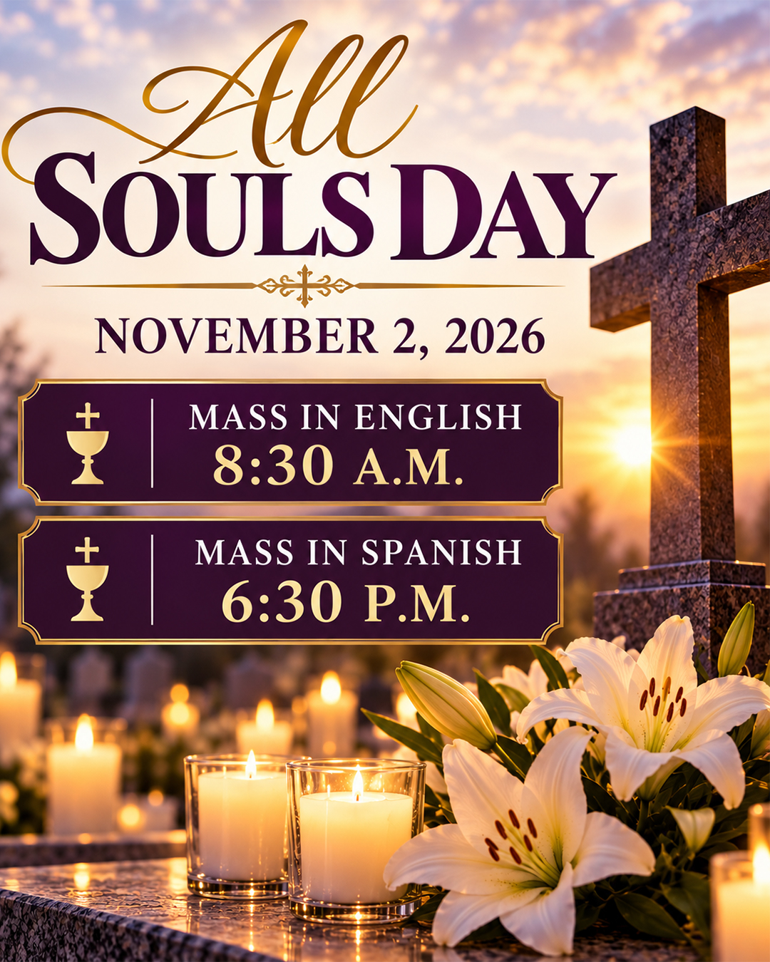 All Souls' Day                                                                                                                                                                                                                                                                                              