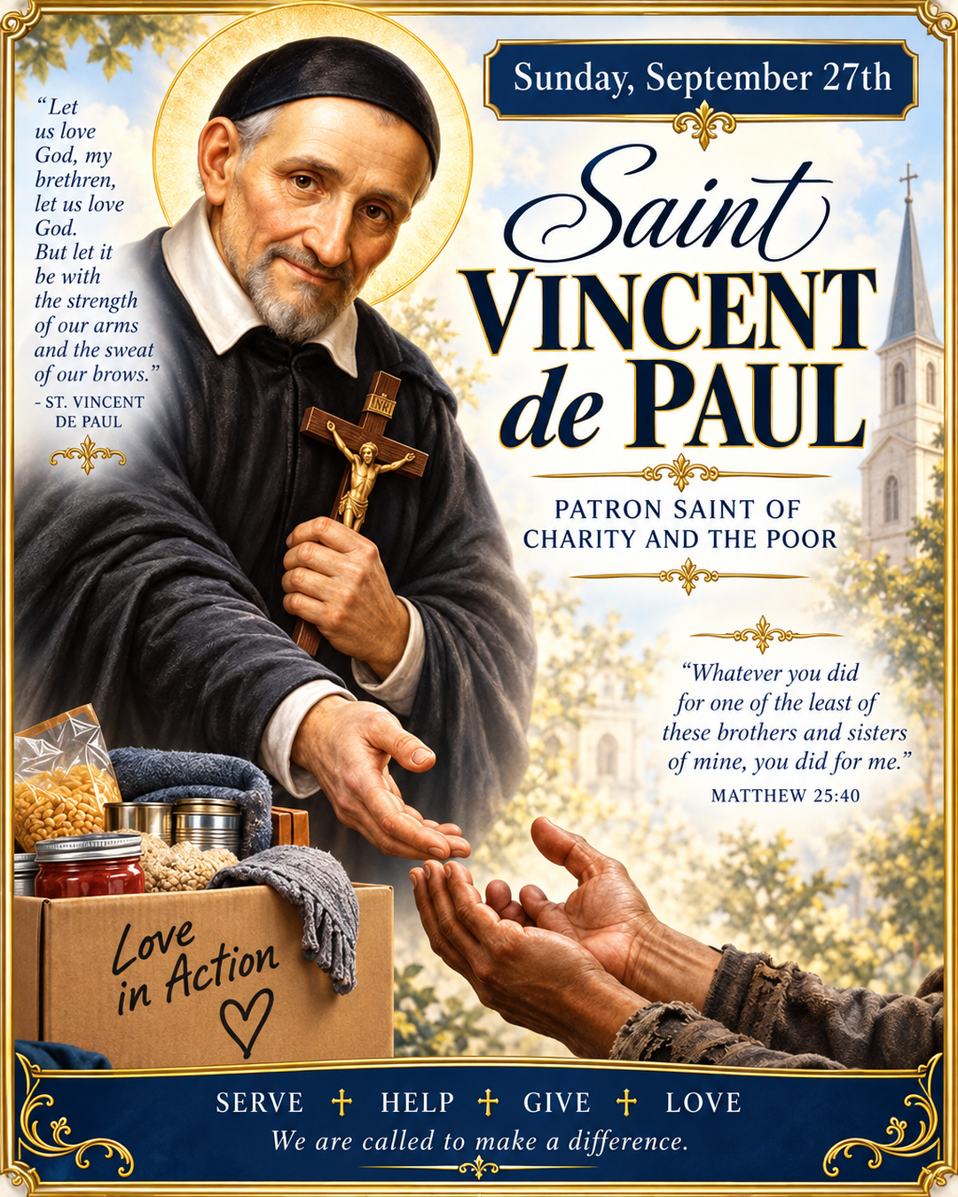 Feast of St. Vincent de Paul                                                                                                                                                                                                                                                                                