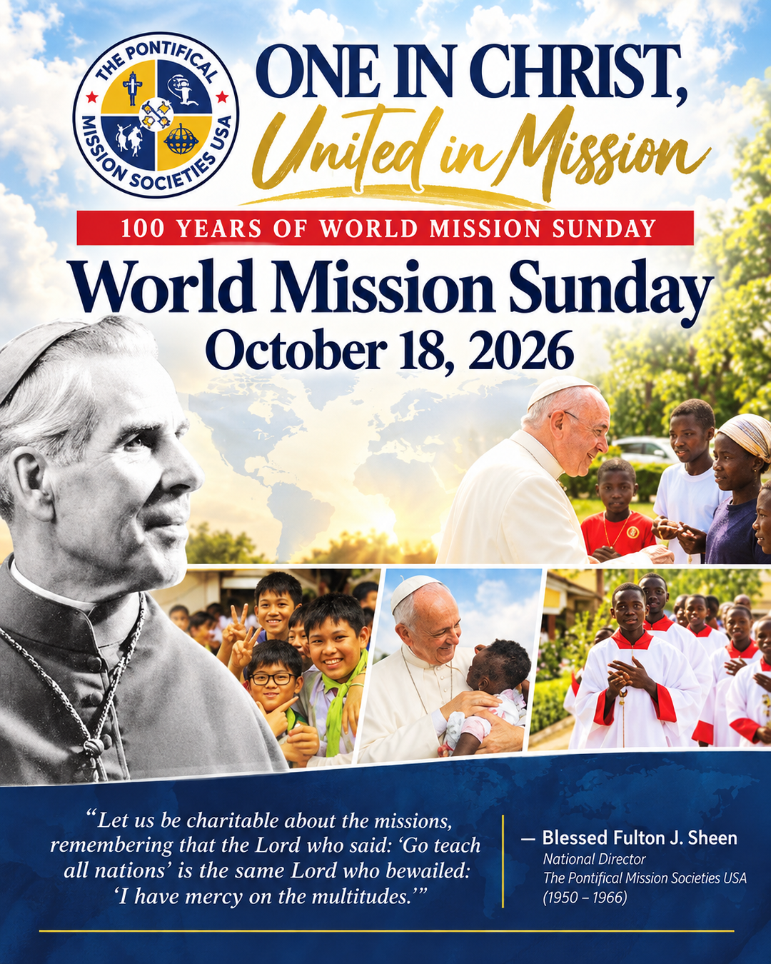 World Mission Sunday                                                                                                                                                                                                                                                                                        
